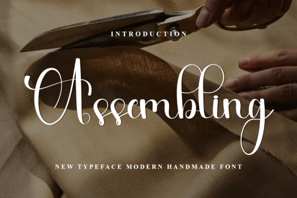 A Friendly Font for Building Your Brand: Assembling