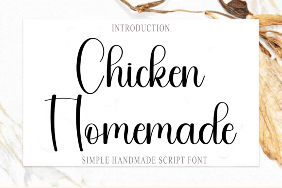 Bringing a Story to Life with the Chicken Homemade Font