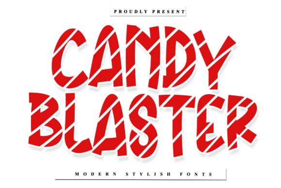 Candy Blaster: A Font for Editorial Elegance