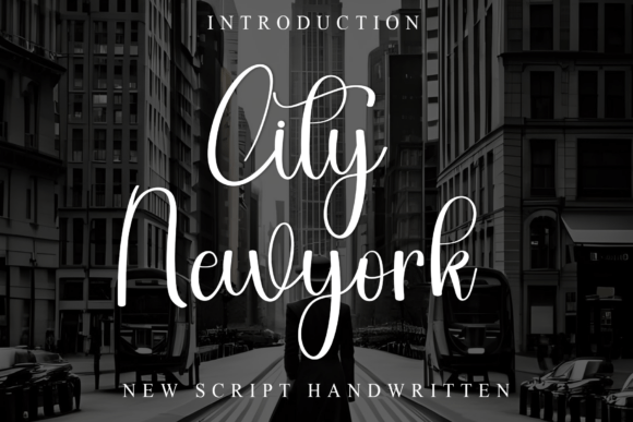 City Newyork: A Festive Font for Enchanting Branding
