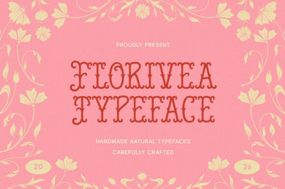 Crafting with Florivea: A Font for Handmade Stories