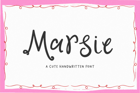 Discover Marsie: A Swirl-Infused Font for Creative Branding