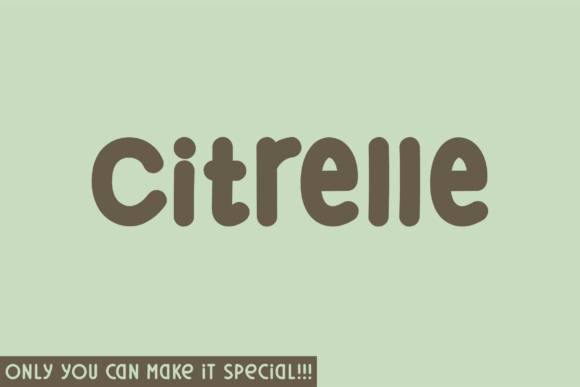 Finding a Font for Your Brand Story: Introducing Citrelle