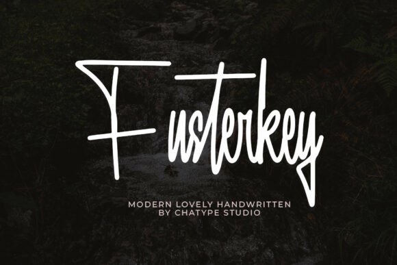 Fusterkey: The Casual, Handwritten Font for Your Craft Business