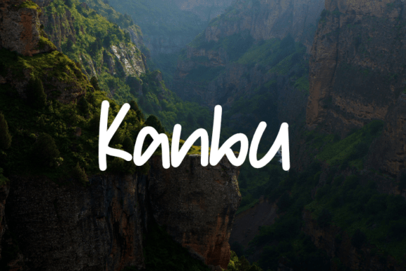 Kanbu: A Versatile Font for Modern Editorial Design
