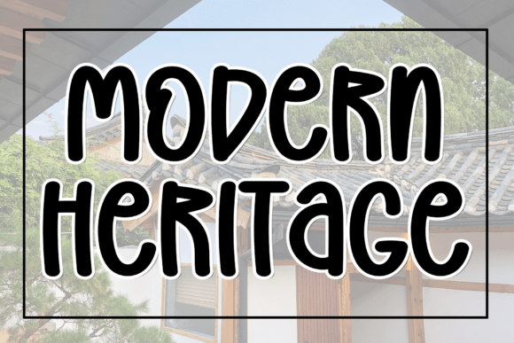 Modern Heritage: A Font for Polished Branding