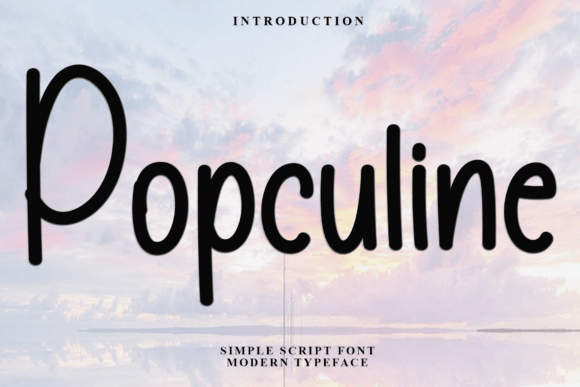 Popculine Font: A Web Designer's Perspective on Digital Charm