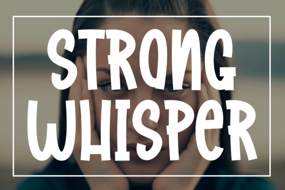 Strong Whisper: A Modern Script Font for Elegant Branding