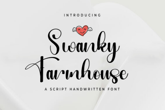 Swanky Farmhouse: A Festive Font for Editorial Mood and Readability