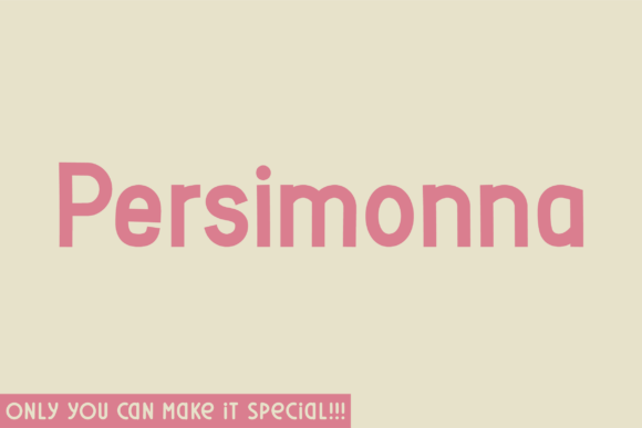 The Persimonna Font: Your Tool for Authentic Marketing Visuals