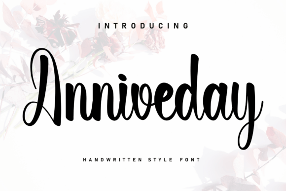 Transform Your Brand with Anniveday: A Versatile Handwritten Font