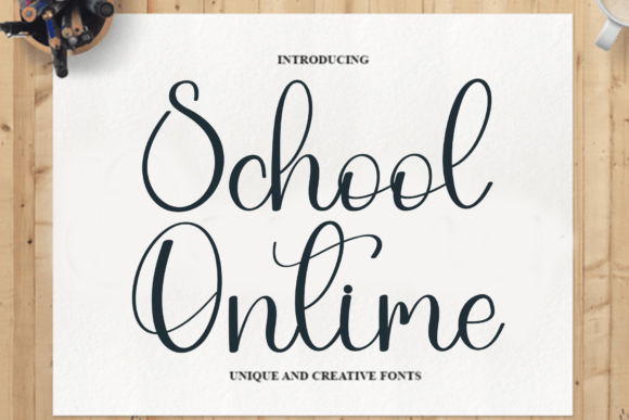 Transform Your Brand with School Ontime Font