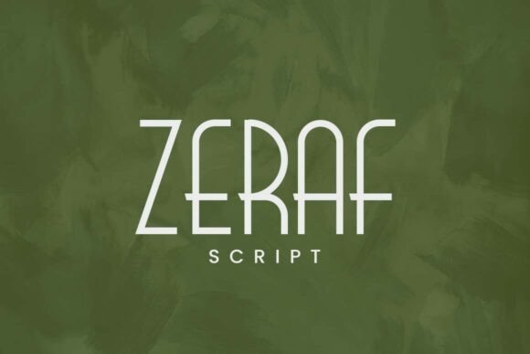 Transform Your Handmade Creations with Zeraf Font