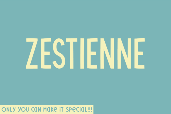 Zestienne: The Handwritten Font for Human-Centered Marketing